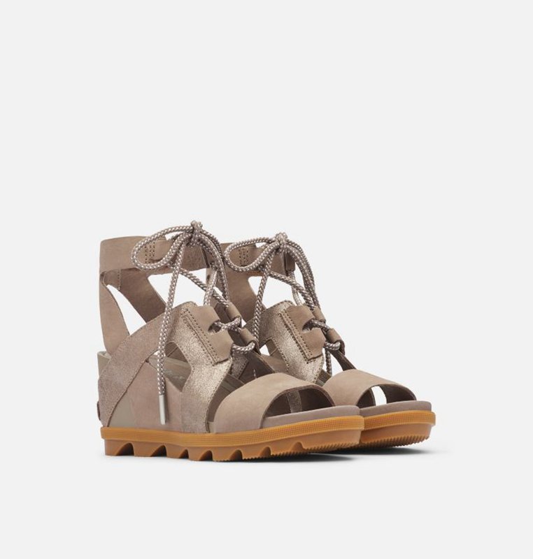 Sorel Dam Sandaler Brun - Joanie™ Ii Ankle Lace Wedge - AYL-831270